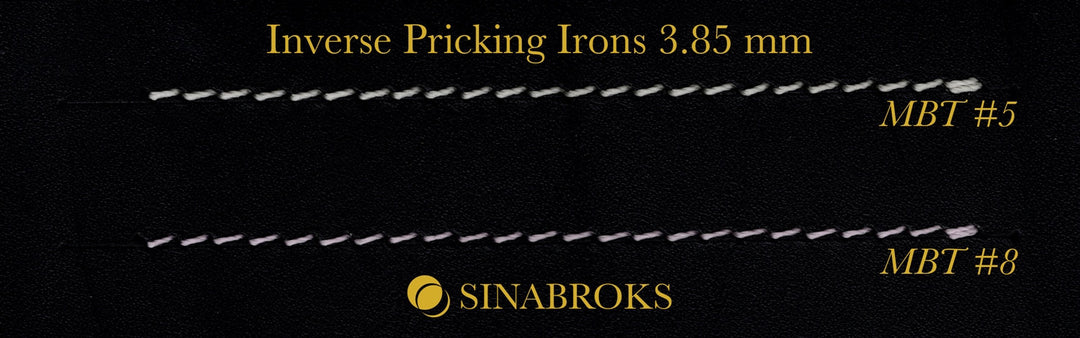 Inverse Pricking Irons - 2.2 mm width tooth