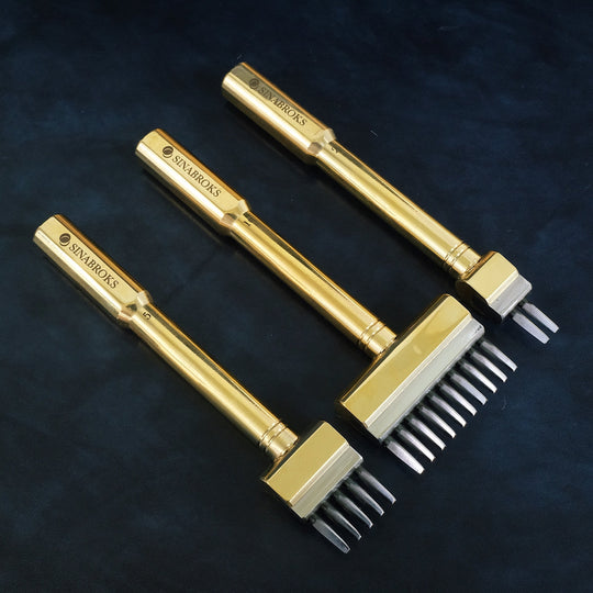 Inverse Pricking Irons - 2.2 mm width tooth